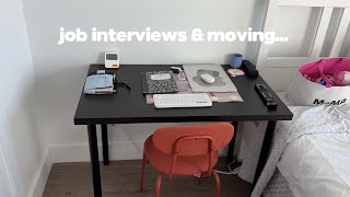 vlog | intern job interviews and my last move to Brooklyn, Thanksgiving in New York