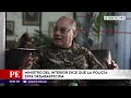 interior minister announces new security measures primera edición news peru