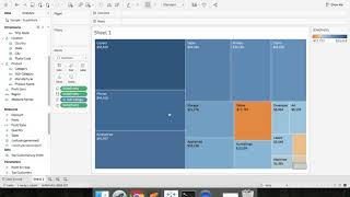 Tableau Tutorial - Treemaps