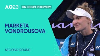 Marketa Vondrousova On-Court Interview | Australian Open 2023 Second Round