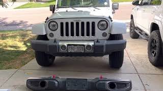 Will a JL Rubicon bumper fit on a JK?!?