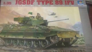 Trumpeter 1/35 JGSDF TYPE 89 IFV  Build Update #1