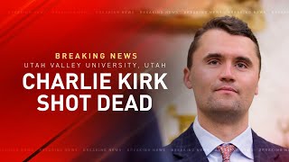 Police hold press conference regarding shooting death of Charlie Kirk