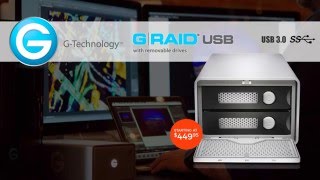 Videoguys Recommends G- RAID 7 w/ removable drives and USB3, eSATA and FireWire