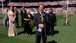 Boxing Day Test 2012 - Australia v Sri Lanka National Anthems