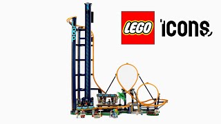 LEGO Icons 10303 – Loop Coaster - Unboxing and Speed Building