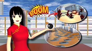 I Put 100 Prank Bombs in Sakura School • Sakura School Simulator Gameplay