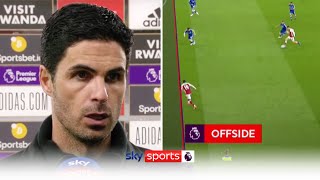 "Somebody HAS to explain that!" 😡| Mikel Arteta left furious with offside decision in Arsenal defeat