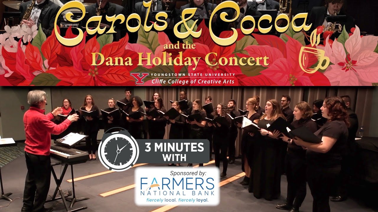 Carols & Cocoa Will Be A Musical Feast | 3 Minutes With 12-6-22 - YouTube