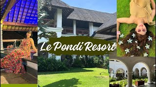 Tour of Le Pondy Beach Resort Pondicherry #pondicherry #travelvlog #beachresorts