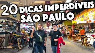 20 DICAS IMPERDÍVEIS de São Paulo - O que Fazer em São Paulo