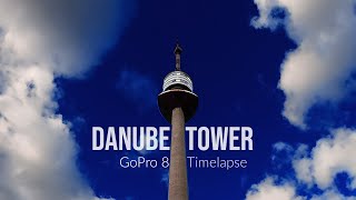 Danube Tower (Donauturm) in Vienna Timelapse | 4K | GoPro 8