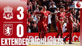 EXTENDED HIGHLIGHTS: Super Szoboszlai & Salah goals in Anfield victory | Liverpool 3-0 Aston Villa