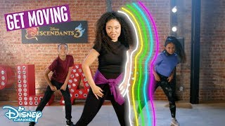 Break This Down Dance Tutorial 🕺| Descendants 3 | Disney Channel UK