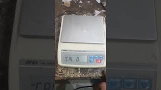 AND.EK-600H WEIGHING SCALE CALIBRATION