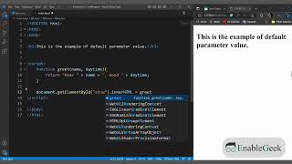 Does Java Support Default Parameter Value? | JavaScript Default Parameter Value
