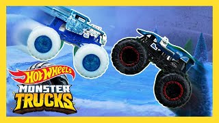 Эпическая пляжная гонка на острове Monster Trucks! | Monster Trucks | @HotWheelsRussia 3+