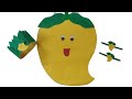 fancy dress competition #diy mango paper craft #How to make paper mango for fancy dress competition