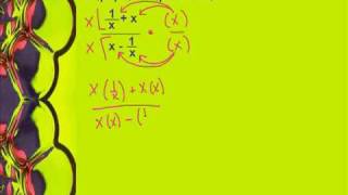 Simplify Complex Fractions (1)
