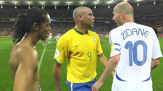 The Day Zinedine Zidane Made Ronaldinho & Ronaldo Retire