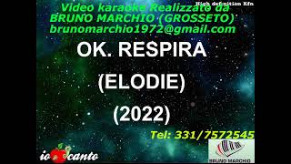 KARAOKE OK.  RESPIRA CON CORI ORIGINALI (DEMO) - ELODIE