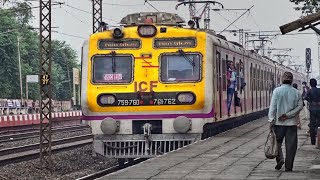 Howrah-Mecheda Modern Medha EMU Train arriving \u0026 departing Quickly | South Eastern Railways