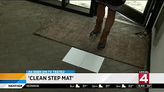 As Seen On TV product test: 'Clean Step Mat'