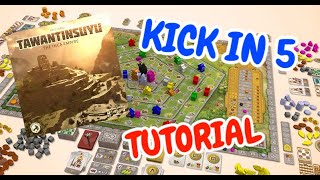 KICK IN 5  - Tawantinsuyu - Tutorial - Como se juega - Español