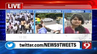 Vokkaligas’ protest over DKS‘arrest