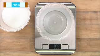 How to Weigh Ingredients