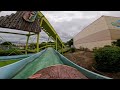 急流すべり「パニックジャングル」 on ride pov 乗船映像 グリーンランド遊園地 熊本