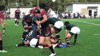 2018年リーグ戦2部 関東学院大学VS国士館大学(前半）