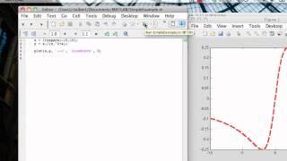 MATLAB Command Line Plotting: Simple example