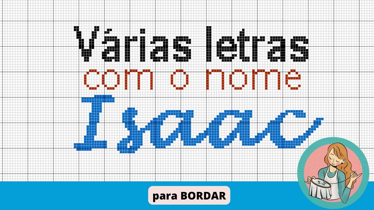 Nome Isaac Em Ponto Cruz Braincp