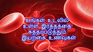 உங்கள் உடலில் உள்ள இரத்தத்தை சுத்தப்படுத்தும் இயற்கை உணவுகள்