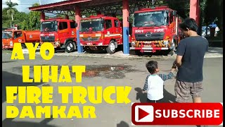 Mengunjungi Markas Pemadam Kebakaran-Melihat Koleksi Mobil Pemadam Kebakaran-Mengenal Fire Truck