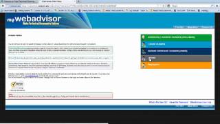 Using WebAdvisor to find a class roster