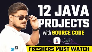12 Unique Java Projects with Source Code 🧑💻 Explained in English | Codelopment CSE Projects