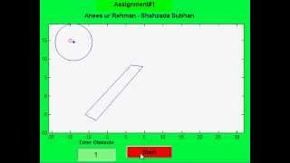 Tangent Bug obstacle # 1
