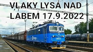 Vlaky Lysá nad Labem 17.9.2022