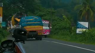 Kerala private bus through Nerimangalam Bridge | Dijo | Adimaly - Kothamangalam