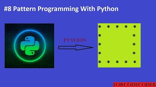 Printing Reverse Number Pattern in Python| Pattern Programming With Python #8