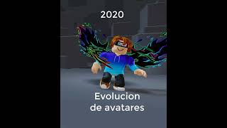 Evolucion de mis avatares