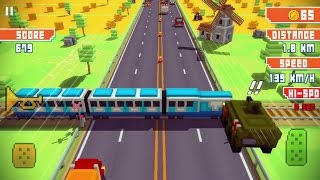 Blocky Highway iPhone Gameplay