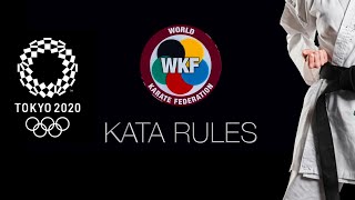 Karate at Olympic Games Tokyo 2020: KATA RULES | WORLD KARATE FEDERATION