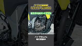 スズキの新型車「Vストローム250SX」がついに出ました【 VTuber 河崎翆 バイク 解説 】#shorts