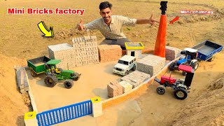 Making mini Bricks 🧱 factory for Rc construction . Rc tractor and cars @Aakash946