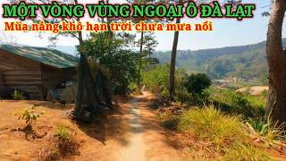 MỘT VÒNG VÙNG NGOẠI Ô ĐÀ LẠT, TIẾP TỤC NẮNG NÓNG KHÔ HẠN CHƯA THỂ MƯA NỔI