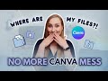 🧹 5 TIPS on How to Organize your Canva Account | SAVE TIME IN CANVA