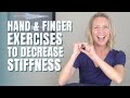 Hand and Finger Exercises to Decrease Stiffness: Real Time Routine for BOTH Hands